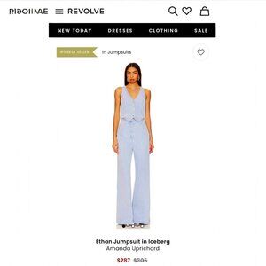 Amanda Uprichard ETHAN JUMPSUIT Small NWOT